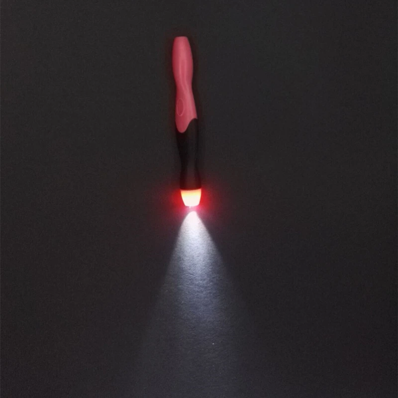 

Rechargeable Lighted Crochet Hook With Led 9 Sizes Hooks Emergency Lighting Knitting Needles Replaceable Top Hook Sewing Tools