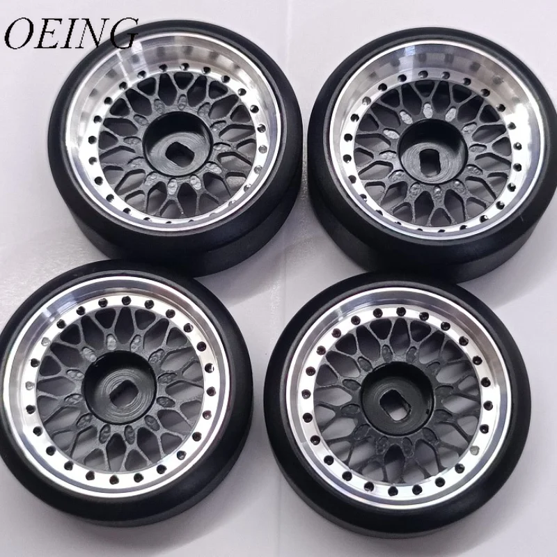 

Rc Wheels Hub for RC Mosquito Car HGD1 MINI-Q MINI-D MINI-ZDRZ Wltoys Parts BBS Metal Metal Wheel Drift Tire Black Drift Wheels