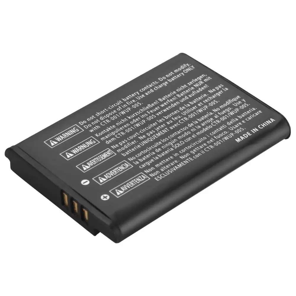 Аккумулятор CTR-003 1300 мА ч 2 шт. для беспроводного геймпада 2DS XL 3DS CTR-001 JAN-001 MIN-CTR-001