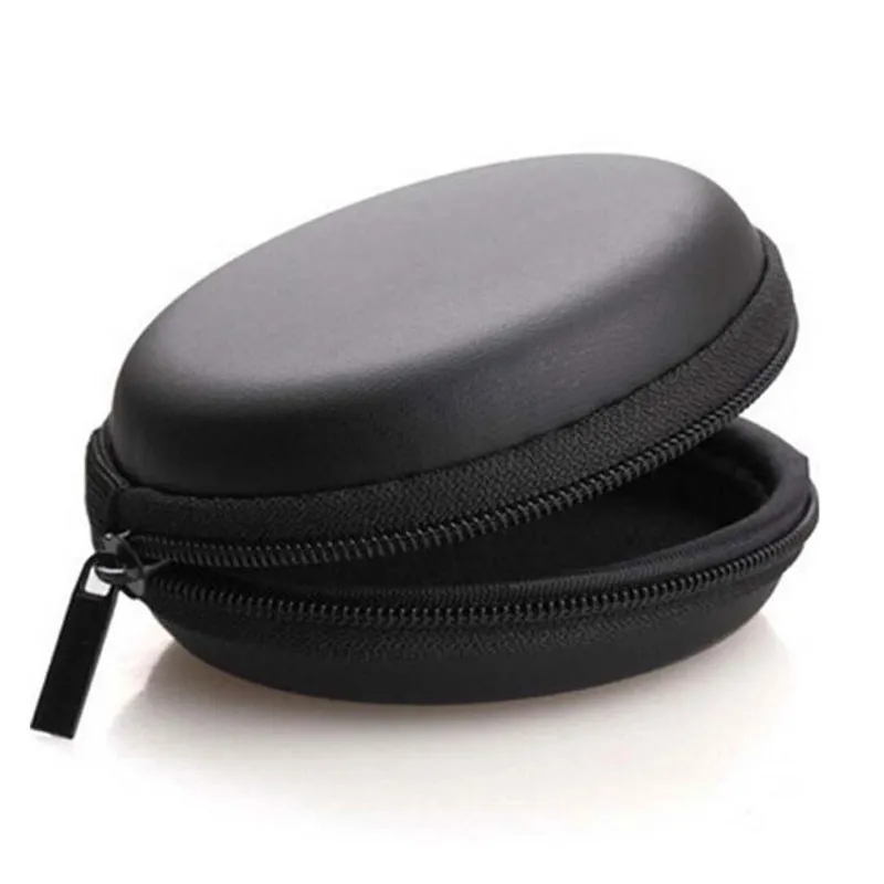 Мини чехол для кабеля сумка наушников органайзер портативный футляр защита от