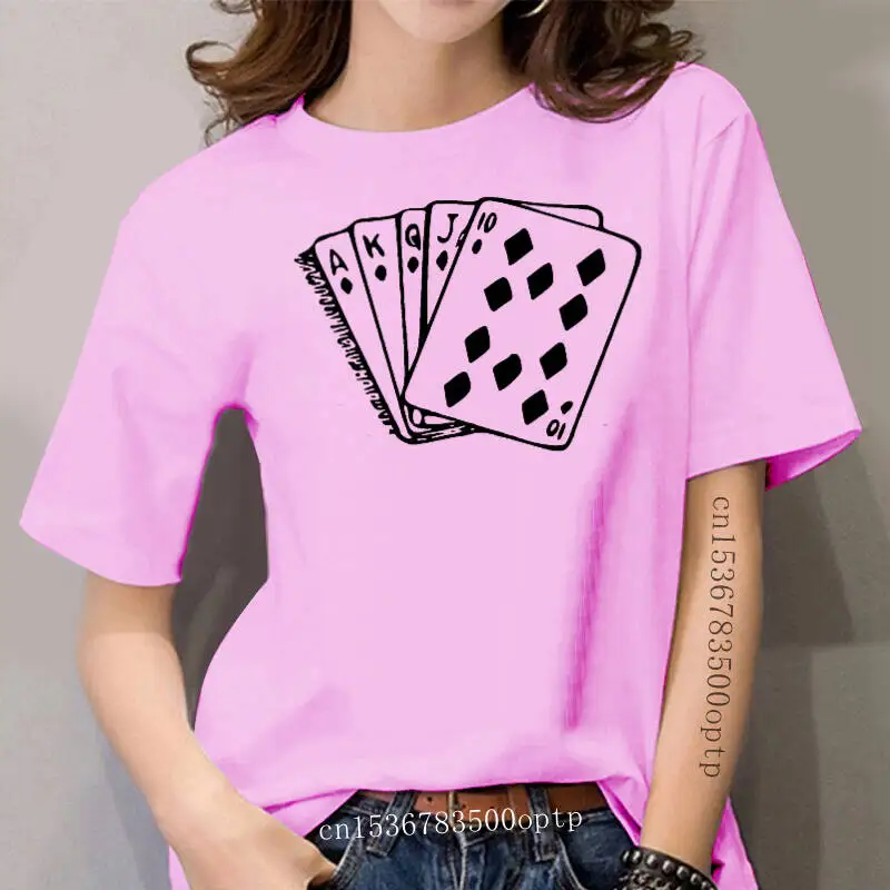 

women t-shirt Playing Cards Design tshirt Women t shirt