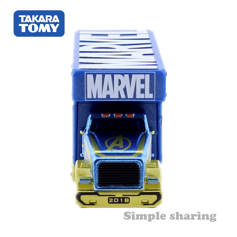 Takara Tomy Tomica Marvel Tune MOV 3 0 Мстители модель грузовика набор литье под давлением