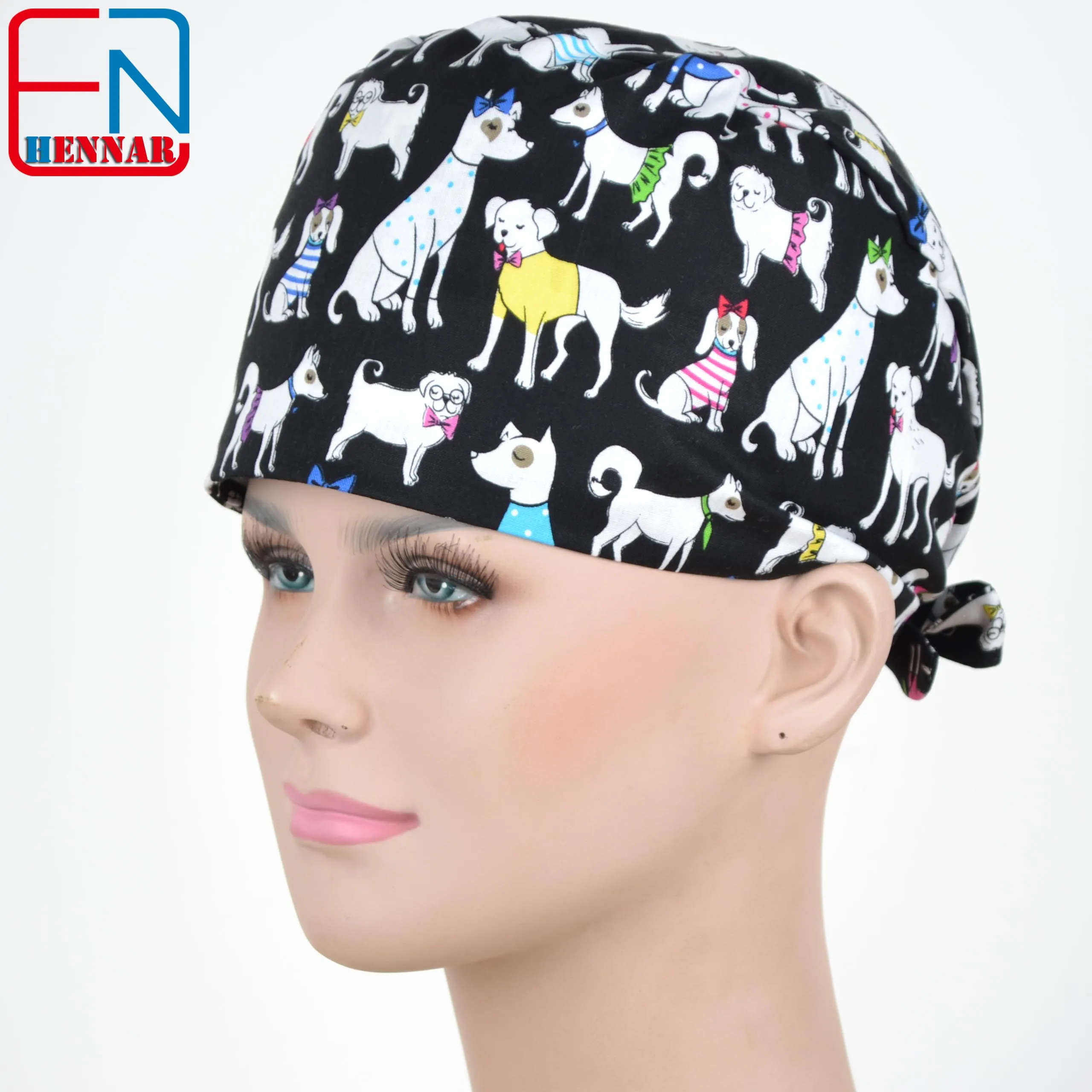 Scrub Caps Lab Masks Clinic Operation Регулируемая Горячая Распродажа | Аксессуары для одежды
