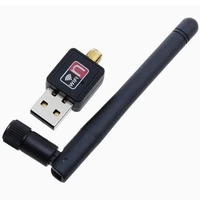 mini usb adapter wi fi chipset mt7601 rtl8188 for pc usb2 0 antenna 2db ethernet wifi dongle 2 4g network card wi fi receiver