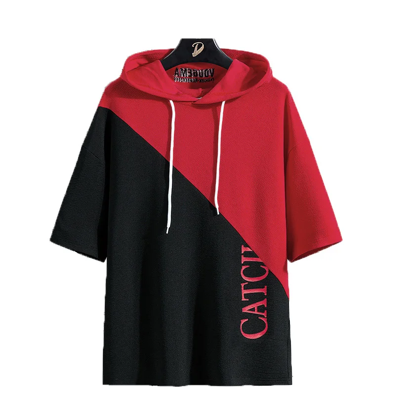 Бренд Aoliwen модный мужской свитшот азиатского размера сращивающийся цветной топ с