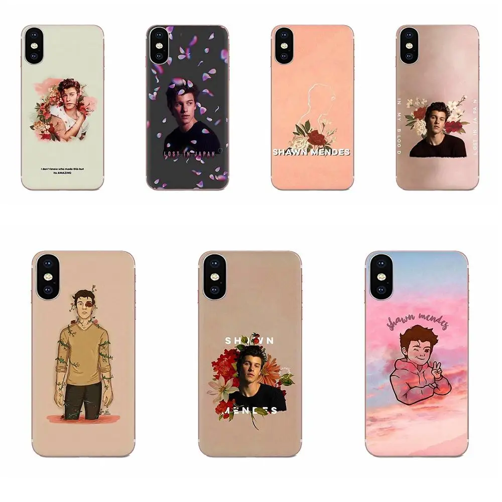 Чехол из ТПУ для Xiaomi Redmi Mi 4 7A 9T K20 CC9 CC9e Note 7 9 Y3 SE Pro Prime Go Play Hit Pop Singer Shawn Mendes In My Blood |