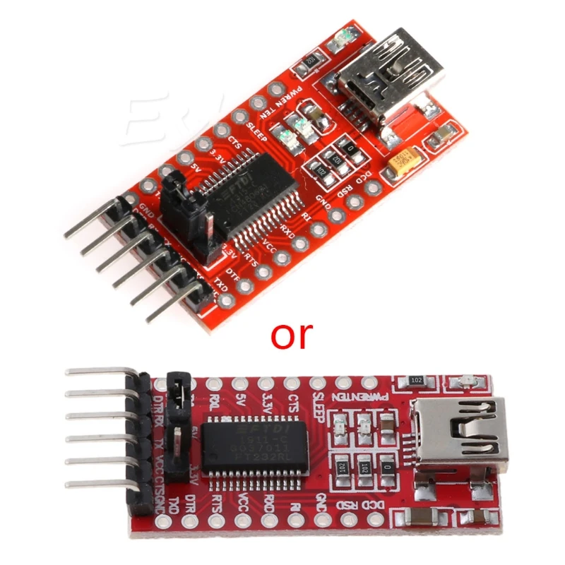 Для FT232RL 3 V 5 FTDI USB к TTL Серийный адаптер модуль для мини порта продвижение|Адаптеры