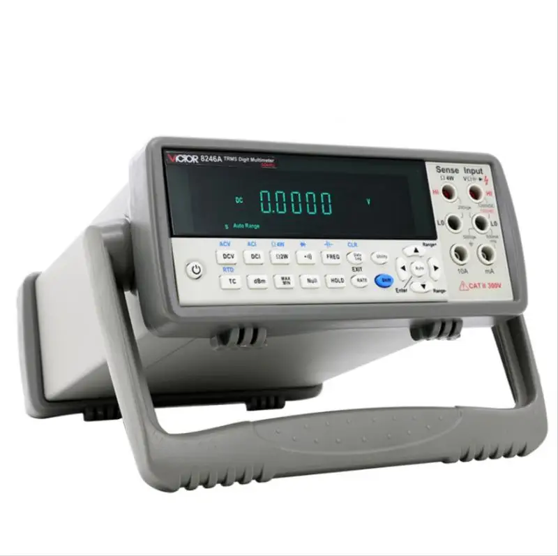 

Цифровой мультиметр Vc8246A, мультитестер с цифровым дисплеем, Автоматический диапазон для рабочего стола