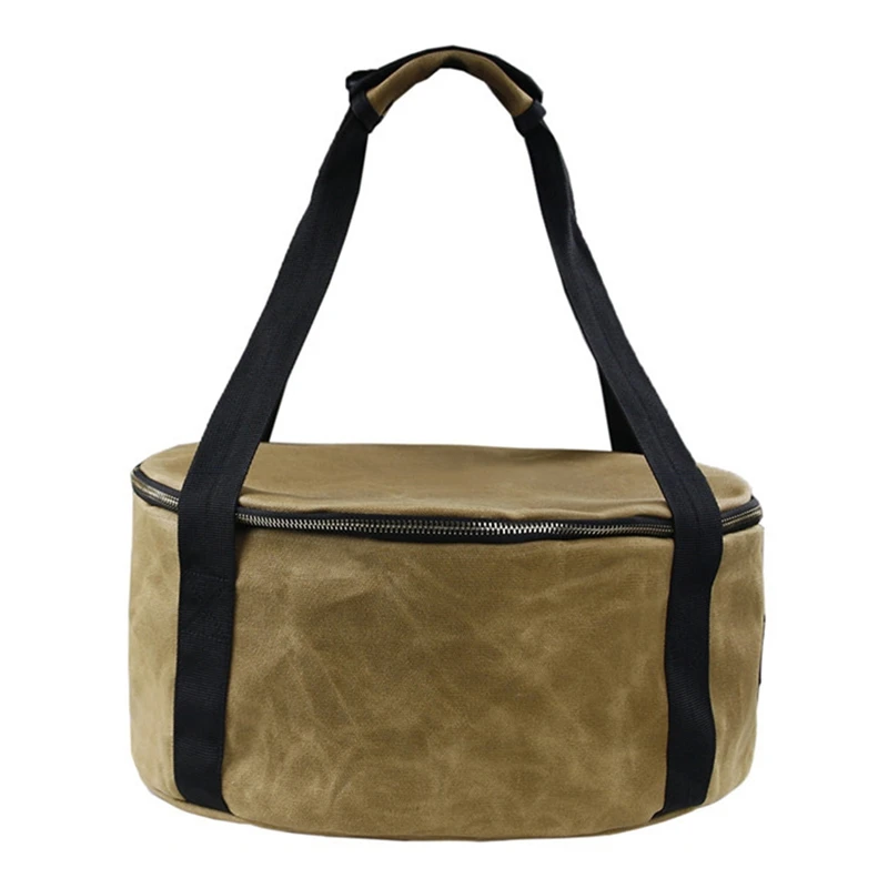 

Кухонная посуда кастрюля сумка для хранения на открытом воздухе Отдых Путешествия Портативный сумка для чугунная голландская японский гор...