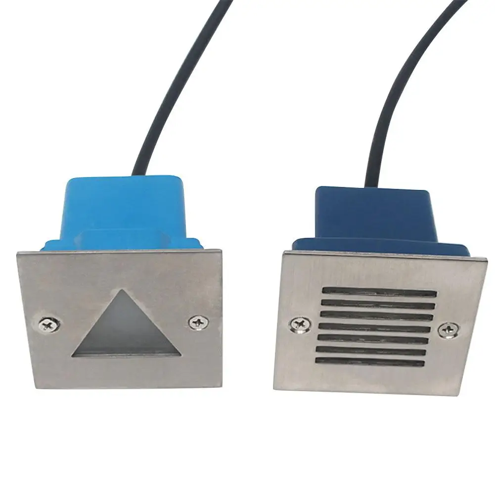 Светодиодный светильник с квадратной лестницей коридором боковой стенкой