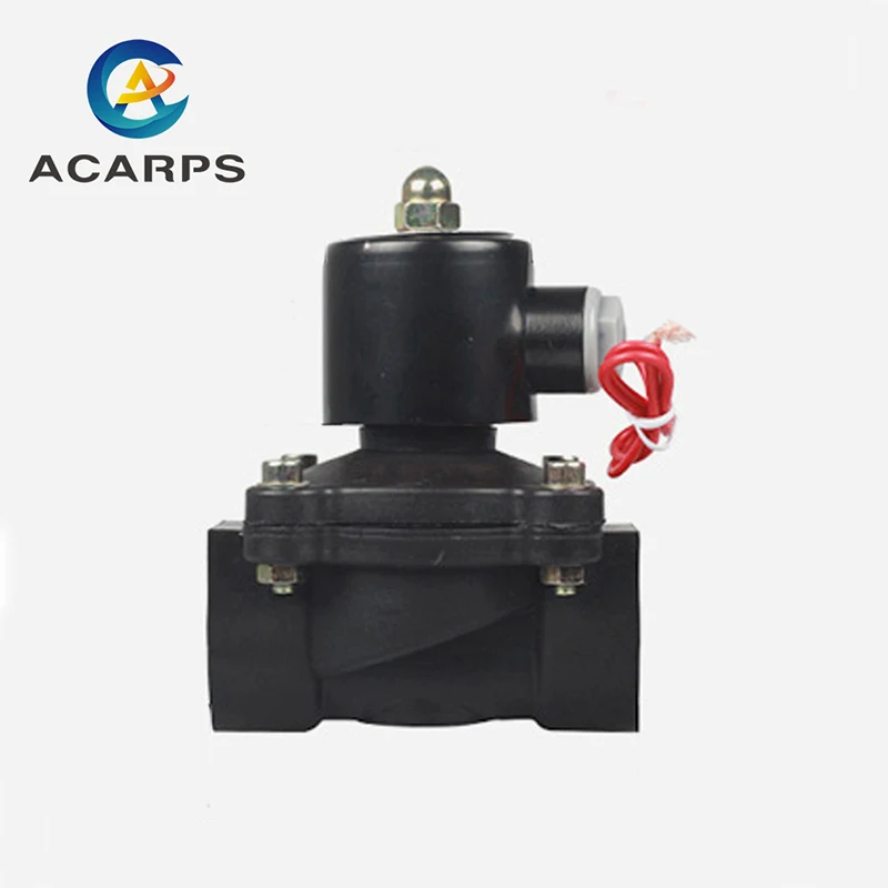 Электромагнитный клапан DN25 нормально закрытый для воды масла воздуха 220 В