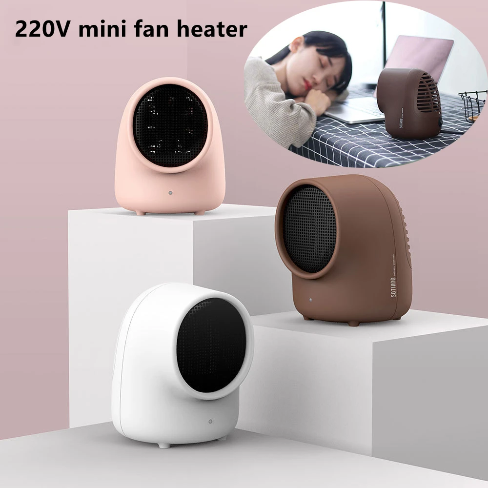 

400W Electric Heater For Home Mini Fan Heater Home Heating Electric Warm Air Fan Office Room Heaters Handy Air Heater Warmer Fan