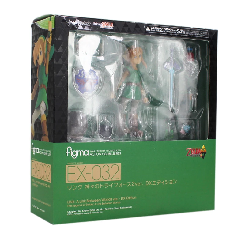 Figma Legend of Zelda EX 032 кавайная Игра ссылка между мирами экшн Фигурки игрушки|Игровые