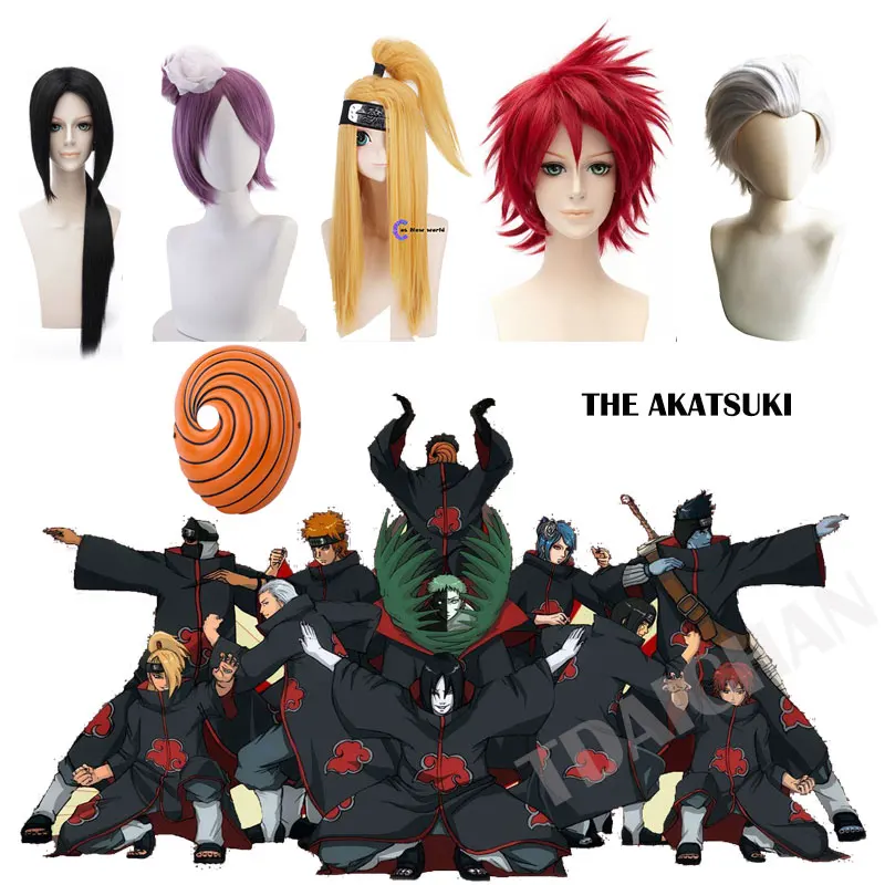 2021 Новая мода аниме костюмы для косплея по плащ костюм Дейдара накидка ролевого