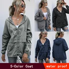 Женская ветровка с капюшоном, тактическая Водонепроницаемая ветровка-бомбер, Повседневная ветровка-бомбер, весна-осень 2021