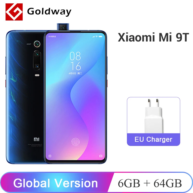 Новая глобальная версия Xiaomi mi 9T(Red mi K20) 6GB 64GB мобильный телефон Snapdragon 730 48MP задняя камера всплывающая фронтальная камера 4000mAh