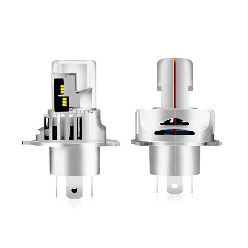 

G12B H4 LED Headlight Bulbs 12000LM 6500K 120W White Wireless Headlight LED Bulb Fog Lamp Light Turn Signal Bulb, 2PCS