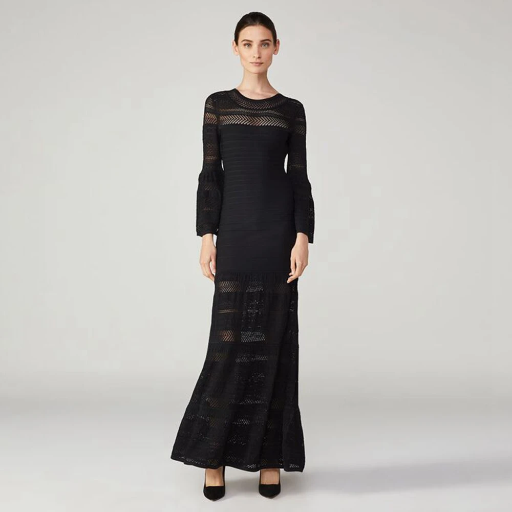 Новинка 2020 изящное элегантное винно красное женское Бандажное Платье макси с