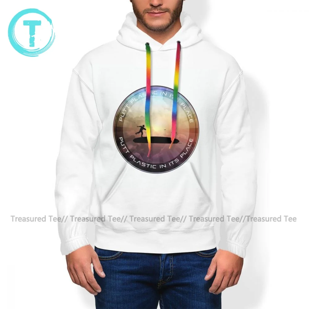 

Mens Disc Golf Hoodie Stylish Long Length Polyester Hoodies Warm Loose Pullover Hoodie Oversize