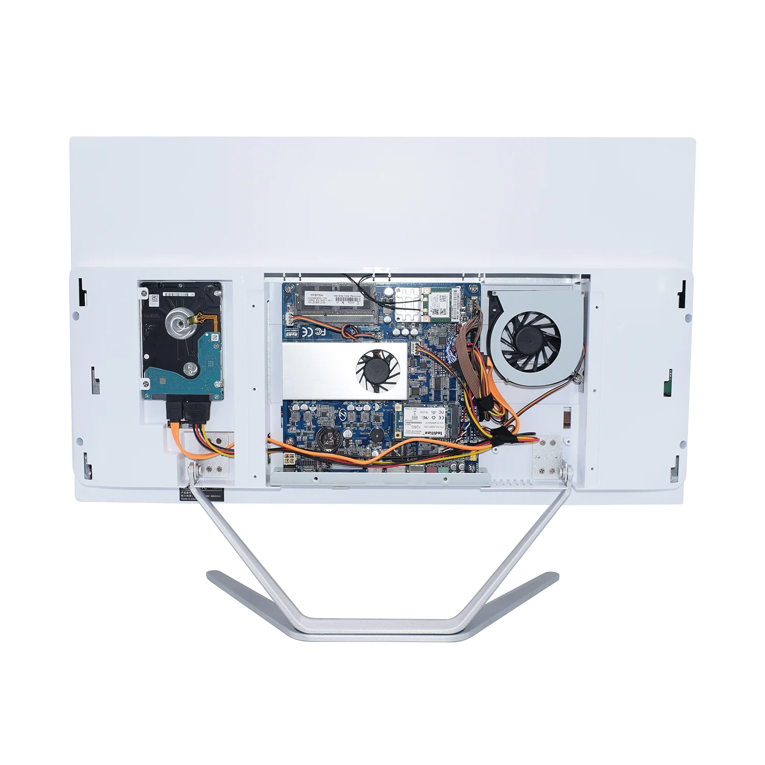 HYSTOU Factory price monoblock desktop all in one PC computer 23.8 inch monitor intel core i3 i5 i7 processors for gaming office |