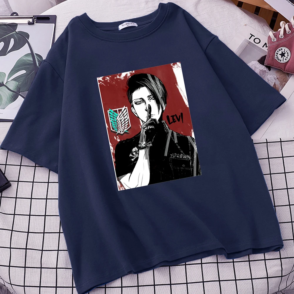 

Woman Shingeki No Kyojin Attack On Titan Anime T Shirts Ladies Short Sleeve Tee Tshirts Manga Corta Women T-shirts Graphic Tops