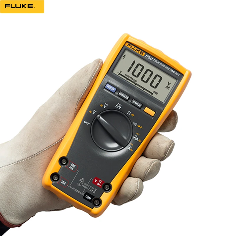 Цифровой мультиметр Fluke 175C/177C/177C тестер с функцией True RMS напряжения сопротивления