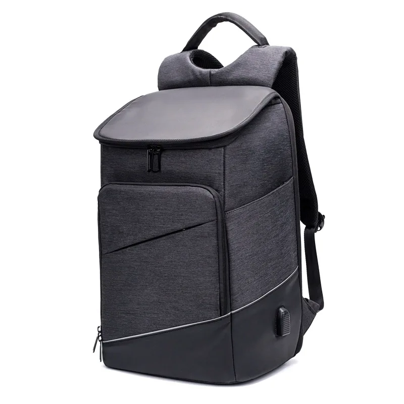 

2020 New Multi-Function USB Backpack Large Capacity Square Backpack Men's Waterproof Travel Bag Computer Bag