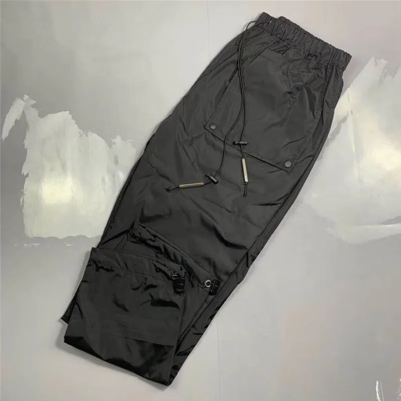 ACW A-COLD-WALL спортивные штаны уличная съемная большой Сетка комбинезоны с карманами Jogger A-COLD-WALL ACW брюки спортивные