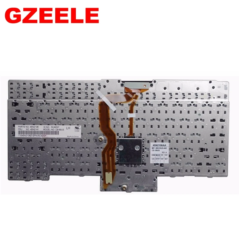 Черная новая английская клавиатура для ноутбука Lenovo IBM T410 T410S T400S T520 T420 X220 W500 T510 W510