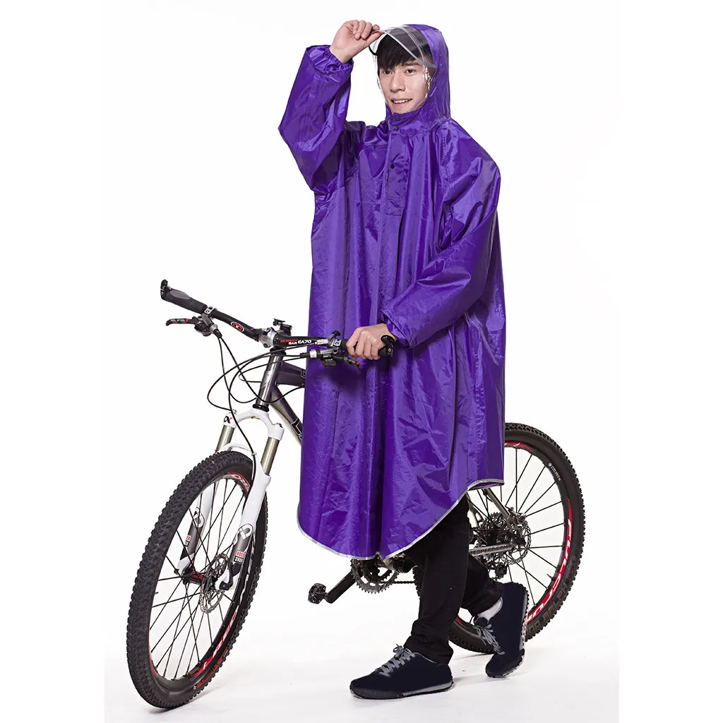 6 цветов мотоциклетный дождевик защитный светоотражающий для взрослых слюна