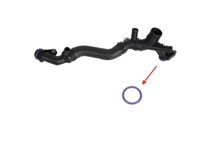 

Прокладка рециркуляционной трубы VolMarkt для RENAULT MEGANE IV / SCENIC IV / CAPTUR I / KADJAR 1,3/210495321R/21049-00QAD, надежная