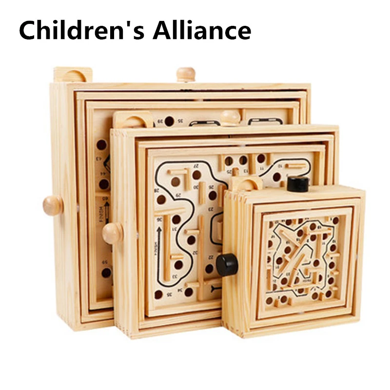 Игрушки для детей Интеллектуальный лабиринт игрушечный Балансирующий мяч игра