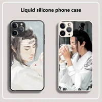 the untamed wangxian bunnies phone case for iphone 13 12 11 mini pro xs max xr 8 7 6 6s plus x 5s se 2020