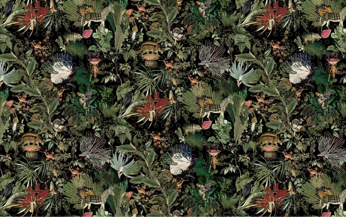 

Пользовательские обои с животными Юго-Восточной Азии для спальни, обои для гостиной, ТВ-фона, настенные обои, наклейки для домашнего декора