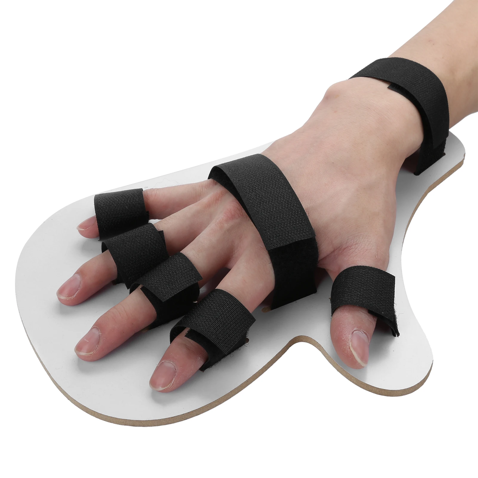 

Finger Hand Wrist Flex Spasm Extension Board Stroke Fingers Separate Plate Training(Large )