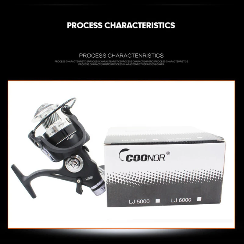 

Double Venting Force-Double Line Cup Fishing Reels Powerful 9+1BB Spinning Reels Ultra Smooth Reel for Saltwater or Freshwater