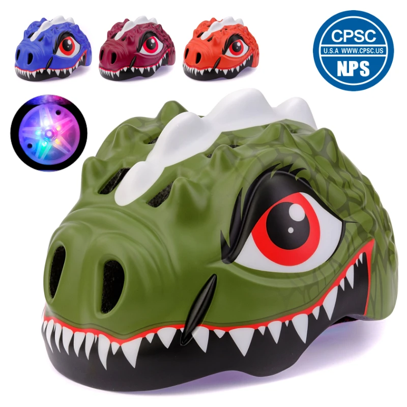 

Cycling Helmet Cartoon Kids Bicycle Helmet Children's Safety MTB Road Bike Ultra light Helmet Riding Ski Helmet 3-10 Years