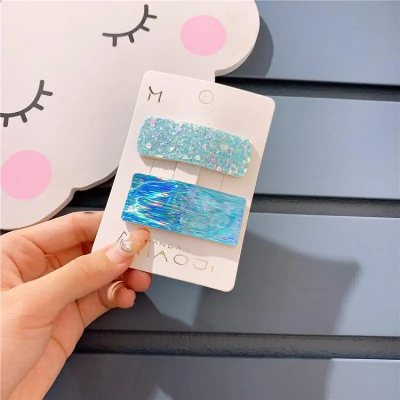 Pinzas para el pelo coreanas para ni&ntilde;a, horquillas bonitas, conjunto de accesorios para el cabello, Clip para beb&eacute;, herramientas de corte de pelo para fiesta, pasadores-5