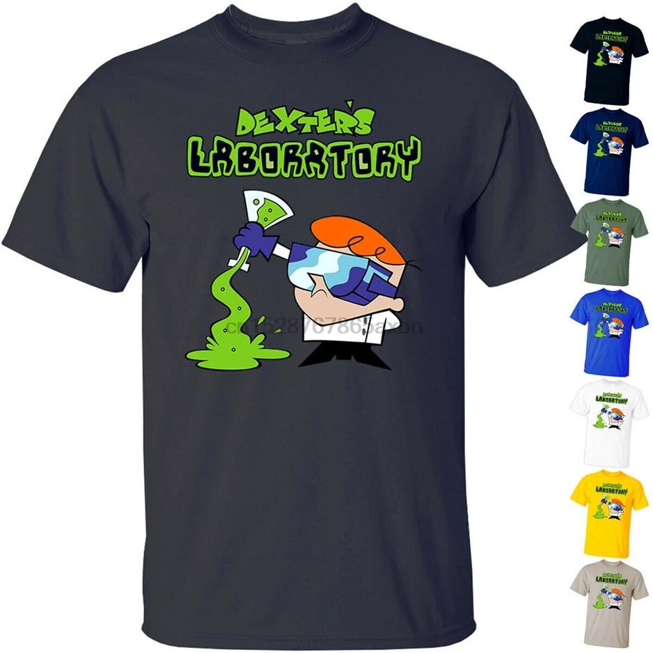 1996 футболка с рисунком DexterS Laboratory V2 постер (белая) все размеры S 3Xl для молодежи