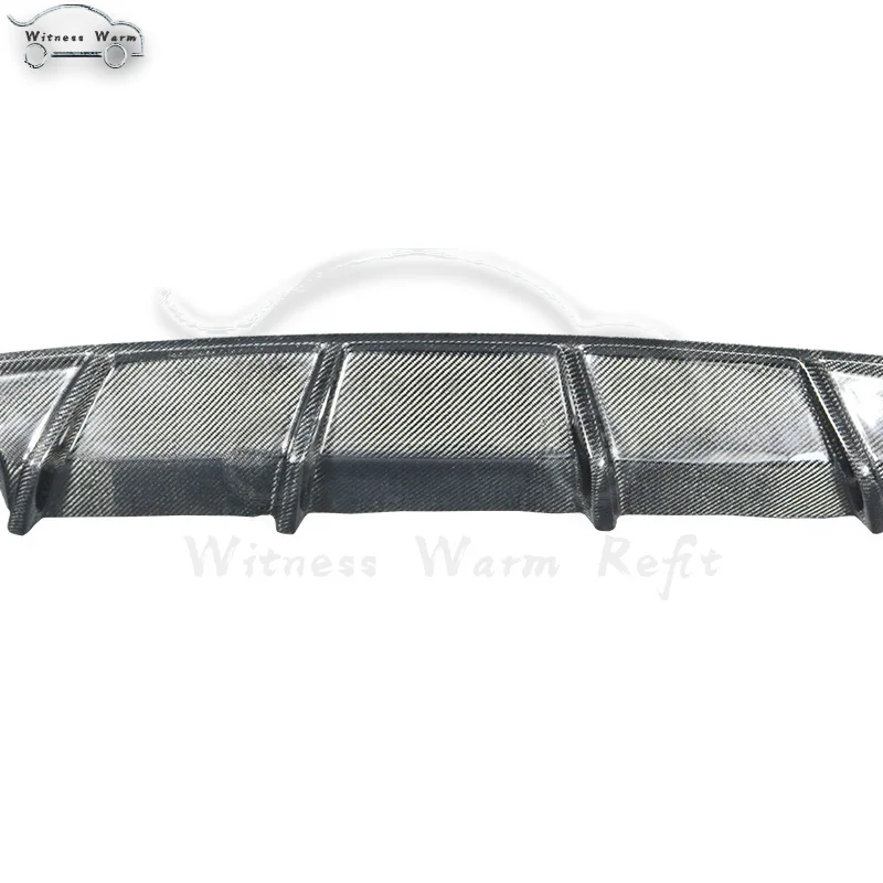 Спойлер для заднего бампера из углеродного волокна Volkswagen GOLF 7 R LINE только 14-17 |