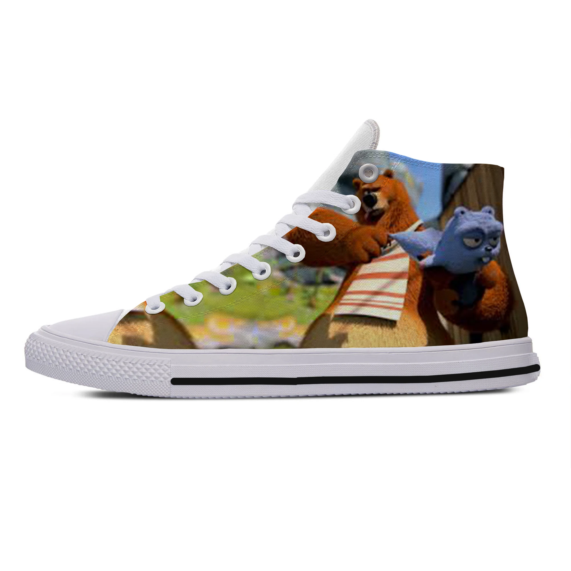 

Men's Sneakers Handiness Casual Shoes 3D Printed Cartoon Funny for Men Women Grizzy and The Lemmings Shoes