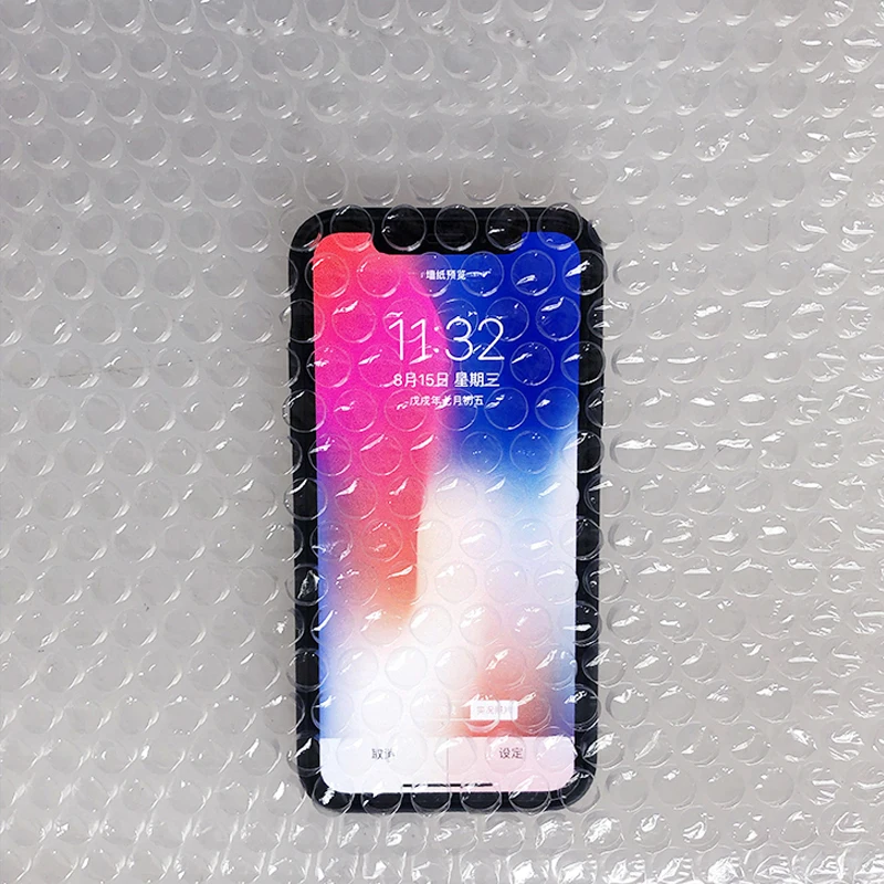 Ударопрочная пузырчатая пленка упаковка рулон бумаги двойной слой облегчение