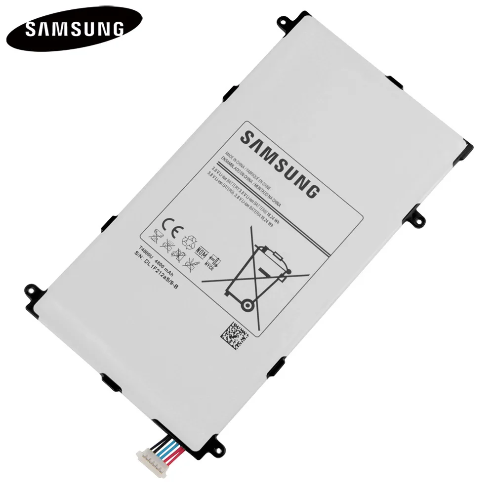 Оригинальный планшетный аккумулятор T4800E T4800C T4800U для Samsung Galaxy Tab Pro 8.4in SM T325 T320 T321