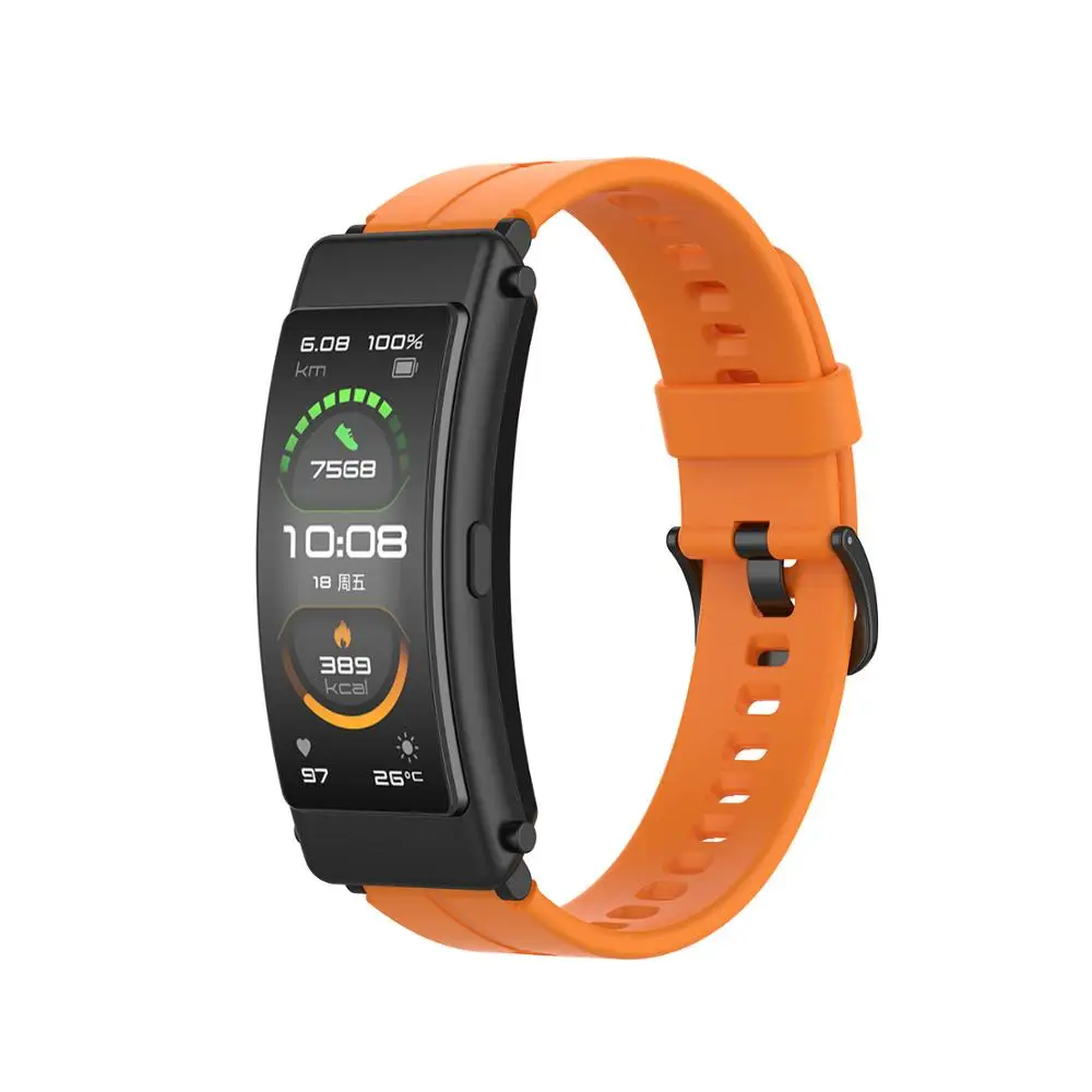 Ремешок для смарт браслета Huawei TalkBand B6 силиконовый спортивный сменный ремешок B3