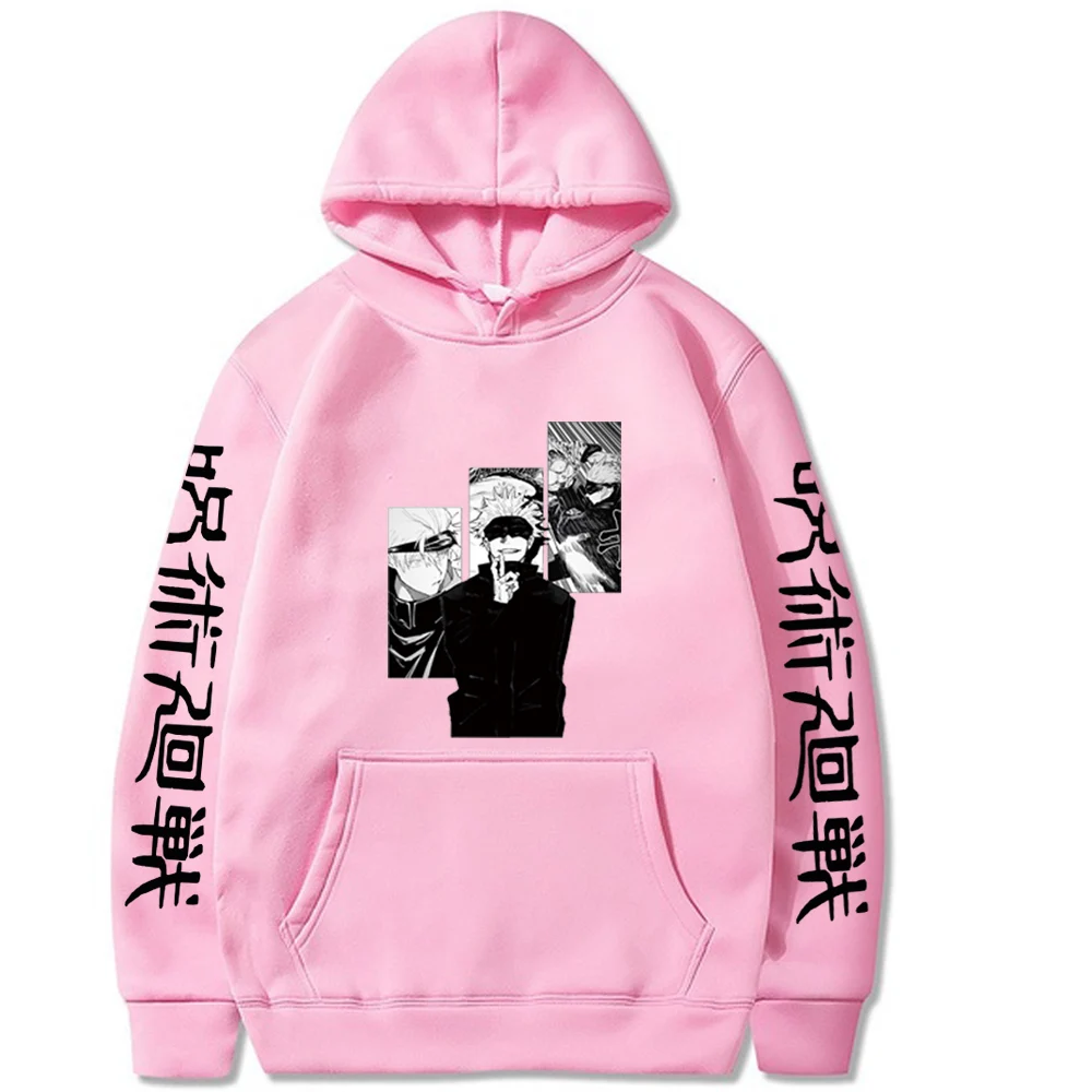 

Hot Japanese Jujutsu Kaisen Anime Hoodie Hip Hop Hoody Male