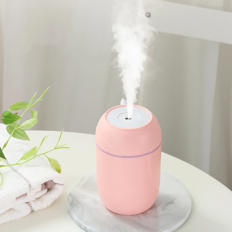 260ML Air Humidifier Mini Ultrasonic USB Essential Oil Diffuser Car Purifier Anion Mist Maker For Home With LED Night Lamp | Дом и сад