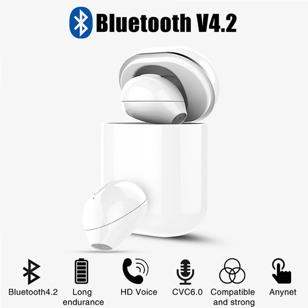 Bluetooth 5 0 беспроводные наушники 8D стерео bluetooth гарнитура IPX7 водонепроницаемые с