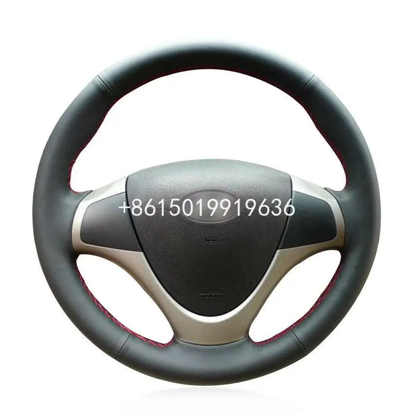 

Оплетка рулевого колеса для Hyundai i30 2009-11, черная кожа
