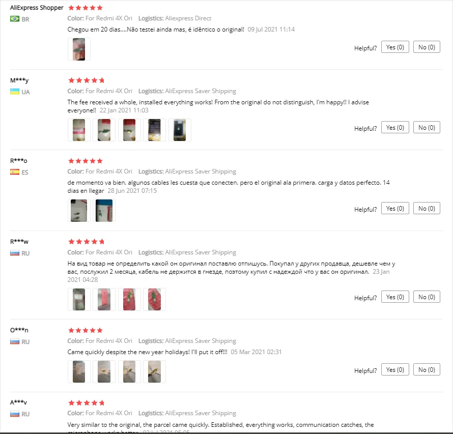 Оригинальный Новый зарядный USB порт для Xiaomi Redmi 4X док разъем гибкий кабель зарядки