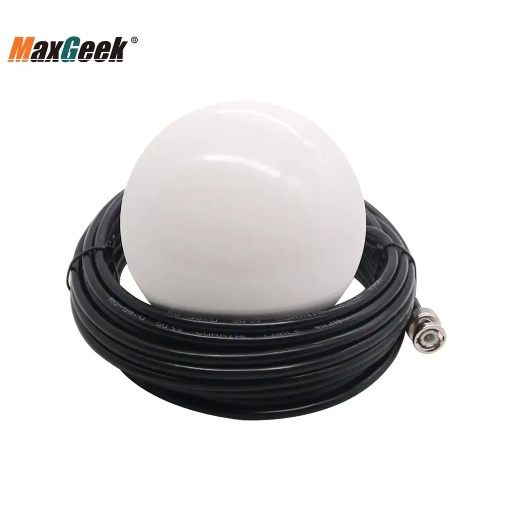 Maxgeek GPS антенна для лодки морская 26 дБ с разъемом BNC доступна